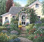 The Yellow House Garden by Barbara Felisky